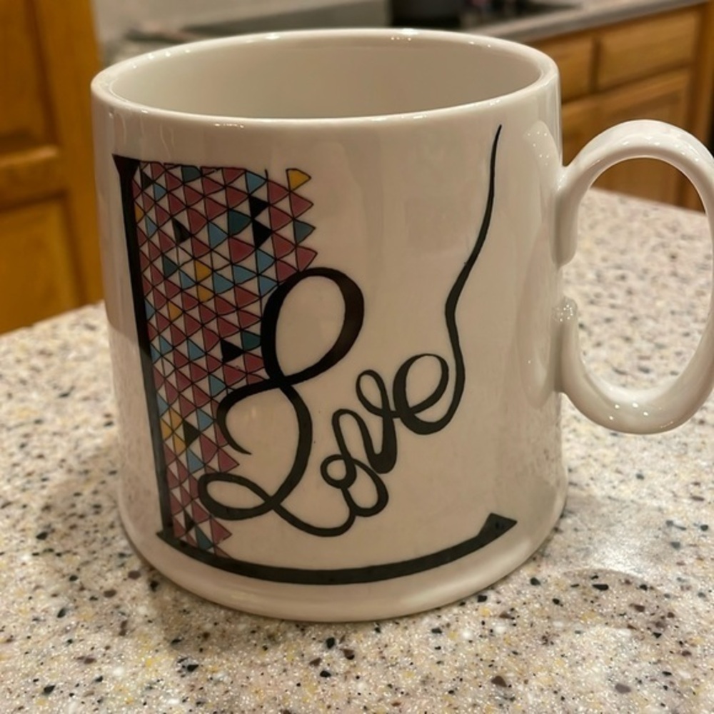 Anthropologie “Love” Mug